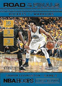 2016-17 Hoops - Road to the Finals #29 Shaun Livingston Front