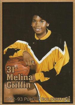 1992-93 Purdue Boilermakers Women #NNO Melina Griffin Front