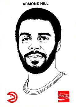 1979-80 Atlanta Hawks #24 Armond Hill Front