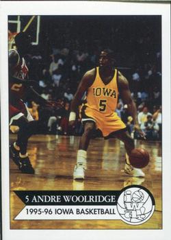 1995-96 Iowa Hawkeyes #NNO Andre Woolridge Front