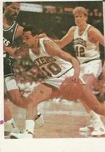 1989 KOS/JEZ Yugoslavian Stickers #108 Maurice Cheeks Front