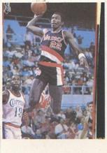 1989 KOS/JEZ Yugoslavian Stickers #172 Clyde Drexler Front