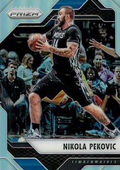 2016-17 Panini Prizm - Silver Prizms #267 Nikola Pekovic Front