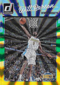 2016-17 Donruss - Green and Yellow Holo Laser #88 Will Barton Front