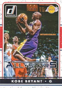 2016-17 Donruss - All-Stars #1 Kobe Bryant Front