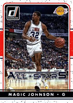 2016-17 Donruss - All-Stars #3 Magic Johnson Front