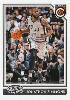 2016-17 Panini Complete #315 Jonathon Simmons Front