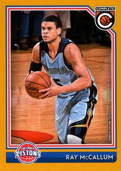 2016-17 Panini Complete - Gold #263 Ray McCallum Front