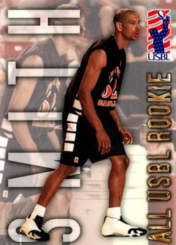 2000-01 USBL 15th Anniversary Set #8 Steve Smith Front