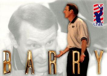 2000-01 USBL 15th Anniversary Set #12 Rick Barry Front