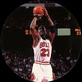 1995 Upper Deck Michael Jordan Milk Caps #34 Michael Jordan Front