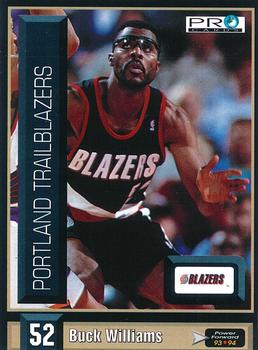 1993-94 Pro Cards French Sports Action Basket #5515 Buck Williams Front
