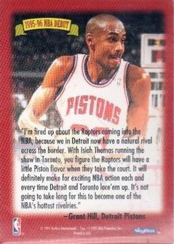 1995-96 SkyBox Expansion Debut #NNO Toronto Raptors Back