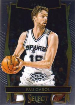 2016-17 Panini Select #27 Pau Gasol Front