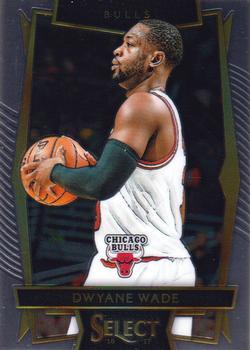 2016-17 Panini Select #93 Dwyane Wade Front