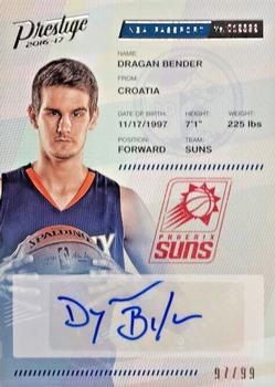 2016-17 Panini Prestige - NBA Passport Signatures #18 Dragan Bender Front