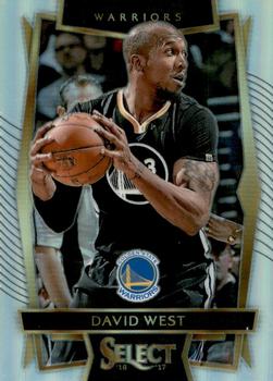 2016-17 Panini Select - Silver Prizms #41 David West Front