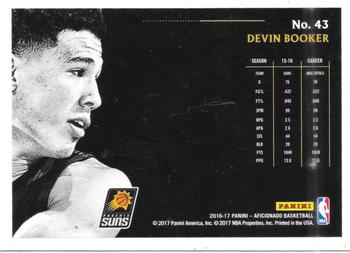 2016-17 Panini Aficionado - Artist's Proof #43 Devin Booker Back