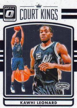 2016-17 Donruss Optic - Court Kings #18 Kawhi Leonard Front