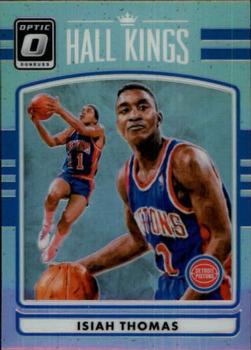 2016-17 Donruss Optic - Hall Kings Holo #27 Isiah Thomas Front