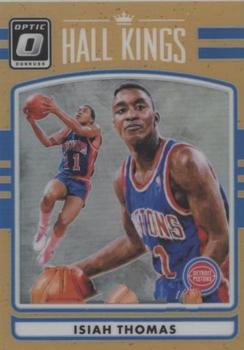 2016-17 Donruss Optic - Hall Kings Orange #27 Isiah Thomas Front