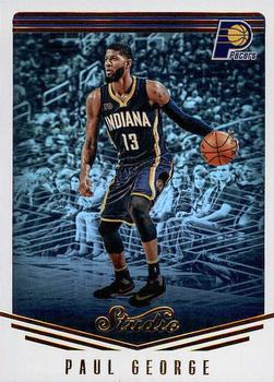 2016-17 Panini Studio #23 Paul George Front