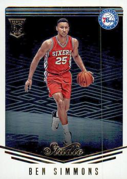 2016-17 Panini Studio #84 Ben Simmons Front