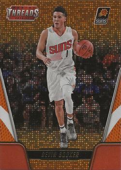 2016-17 Panini Threads - Century Proof Dazzle Orange #115 Devin Booker Front