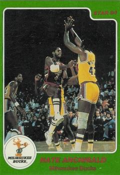 1984-85 Star Arena Milwaukee Bucks #1 Nate Archibald Front