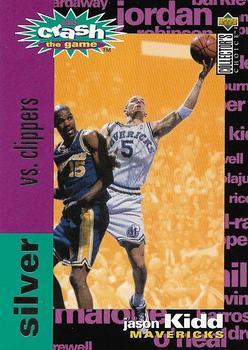 1995-96 Collector's Choice French I - You Crash the Game Silver: Scoring #C22 Jason Kidd Front