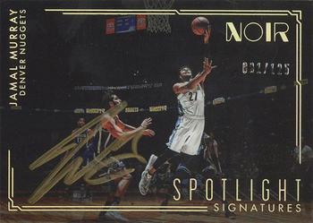 2016-17 Panini Noir - Spotlight Signatures #SP-JM Jamal Murray Front