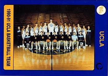 1990-91 UCLA Women and Men's Basketball #1 Team Photo Front
