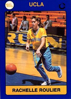 1990-91 UCLA Women and Men's Basketball #30 Rachelle Roulier Front