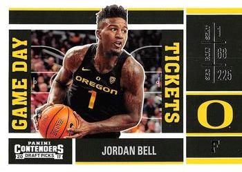 2017 Panini Contenders Draft Picks - Game Day Tickets #32 Jordan Bell Front