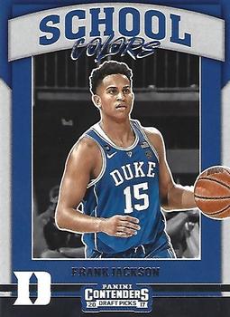 2017 Panini Contenders Draft Picks - School Colors #22 Frank Jackson Front