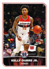 2017-18 Panini NBA Sticker Collection #187 Kelly Oubre Jr. Front
