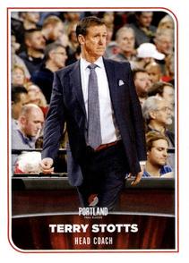 2017-18 Panini NBA Sticker Collection #325 Terry Stotts Front