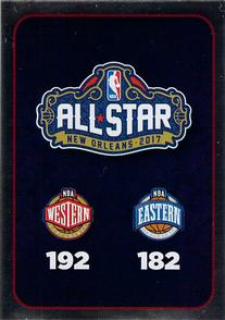 2017-18 Panini NBA Sticker Collection #375 2017 NBA All-Star Game Logo Front