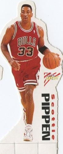 1996 French Sports Action Basket Punch Outs #NNO Scottie Pippen Front