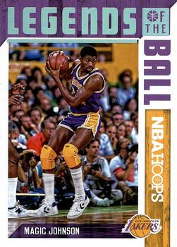 2017-18 Hoops - Legends of the Ball #2 Magic Johnson Front