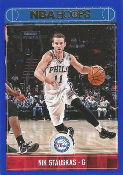 2017-18 Hoops - Blue #8 Nik Stauskas Front