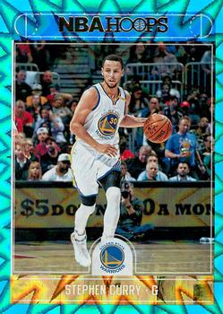 2017-18 Hoops - Teal Explosion #236 Stephen Curry Front