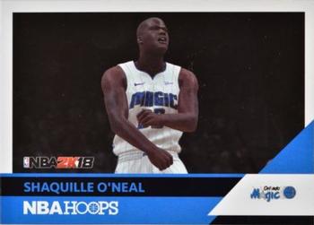 2017-18 Hoops - Shaquille O'Neal NBA2K18 #22 Shaquille O'Neal Front