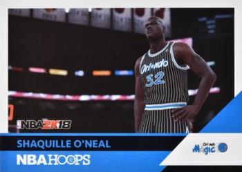 2017-18 Hoops - Shaquille O'Neal NBA2K18 #23 Shaquille O'Neal Front