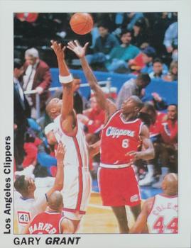 1994-95 Service Line American Pro Basketball USA Stickers (Italy) #183 Gary Grant Front