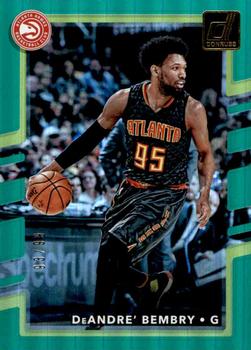 2017-18 Donruss - Holo Green Laser #1 DeAndre' Bembry Front