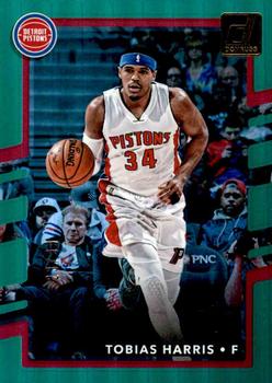 2017-18 Donruss - Holo Green Laser #42 Tobias Harris Front