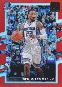 2017-18 Donruss - Holo Red Laser #74 Ben McLemore Front