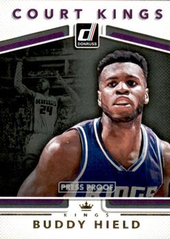 2017-18 Donruss - Court Kings Press Proof #13 Buddy Hield Front