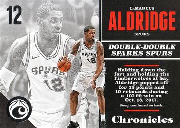 2017-18 Panini Chronicles #99 LaMarcus Aldridge Front